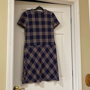 Brooks Brother Checkered Office Dress Size 4 new with tags